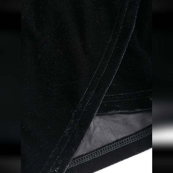 Strappy Open Back Velvet Mini Party Dress - Picture 4 of 7